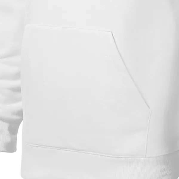 Мъжки суичър с качулка без цип - Чанта тип „кенгуру“