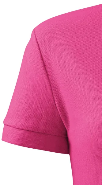 Дамска проста риза поло - Класически къси ръкави