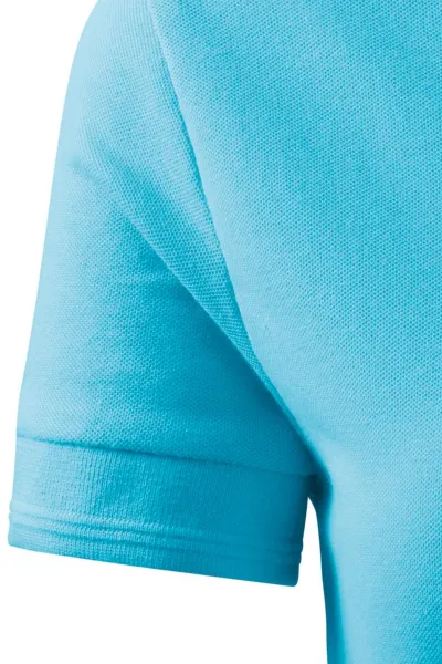 Дамска елегантна поло риза - Класически къси ръкави