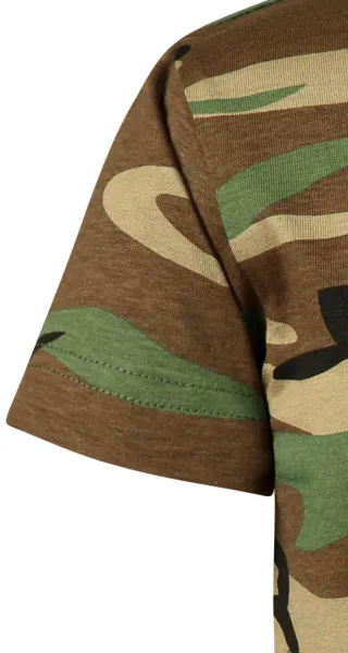 Детска камуфлажна тениска - Класически къси ръкави