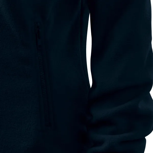 Дамско яке от полар - Практични джобове с цип