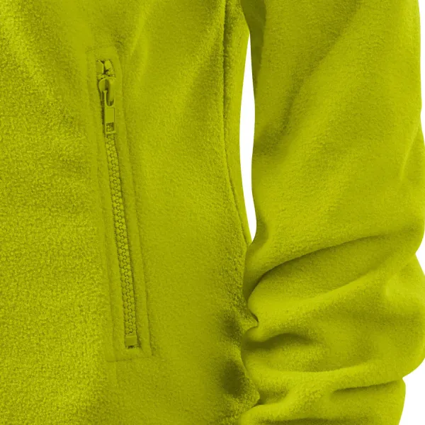 Дамско яке от полар - Практични джобове с цип