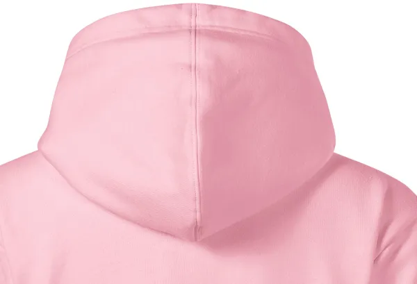 Удобен дамски суичър с качулка - Качулка с връзки за стягане