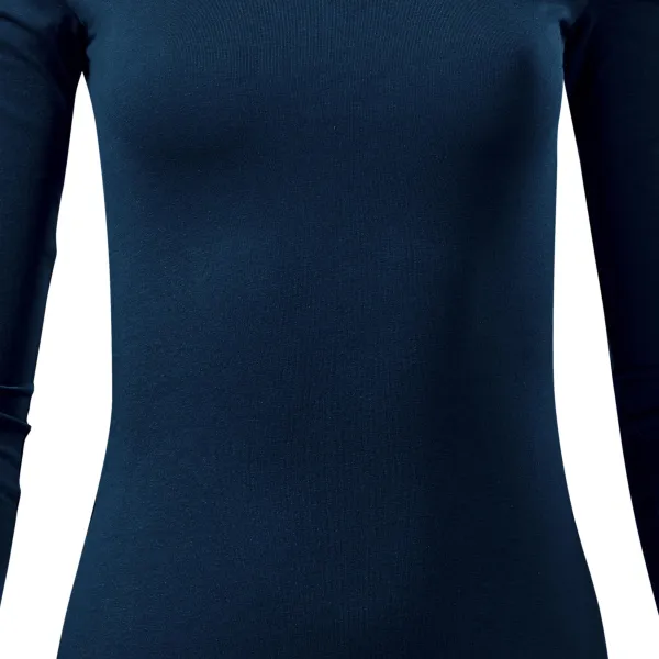 Дамска тениска с дълъг ръкав - Леко вталена кройка