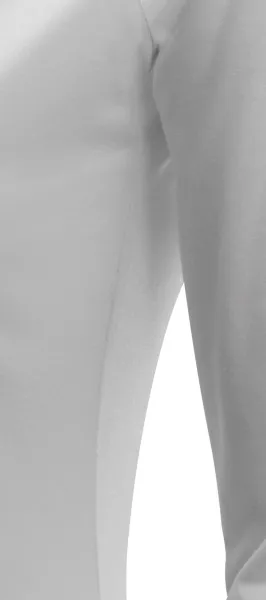 Дамска прилепнала тениска, V-образно деколте - Разкроена със странични шевове