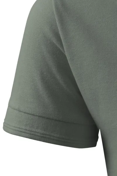 Мъжка свободна риза поло - Класически къси ръкави