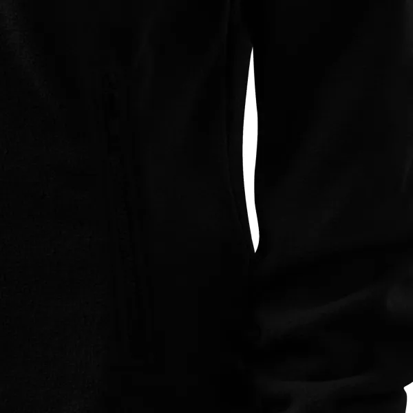 Дамско яке от полар - Практични джобове с цип