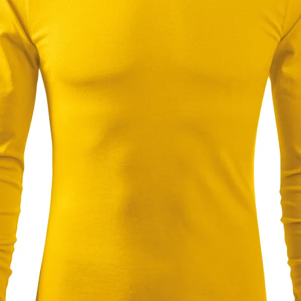 Мъжка тениска с дълъг ръкав - Леко вталена кройка