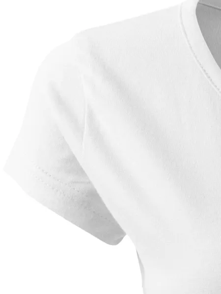 Дамска тениска с много къс ръкав - Много къси ръкави