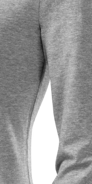 Дамска прилепнала тениска с дълъг ръкав - Разкроена със странични шевове