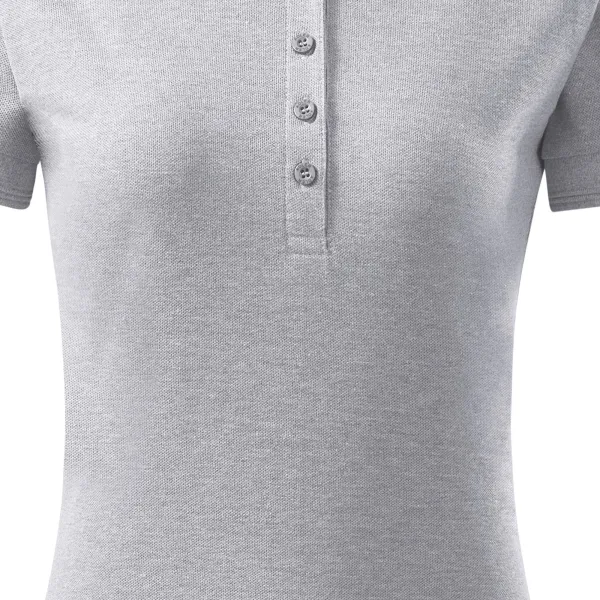 Дамска елегантна поло риза - Леко заострена кройка