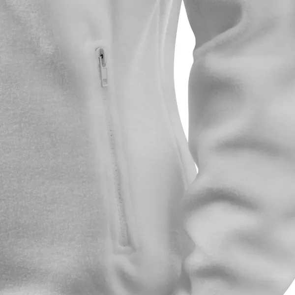 Дамско яке от полар - Практични джобове с цип