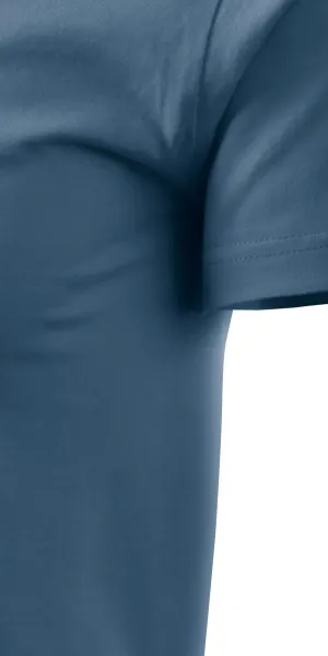 Мъжка семпла тениска - Тениска с тубулна кройка