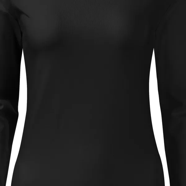 Дамска прилепнала тениска с дълъг ръкав - Леко заострена кройка