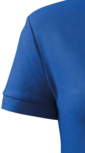 Дамска проста риза поло - Класически къси ръкави