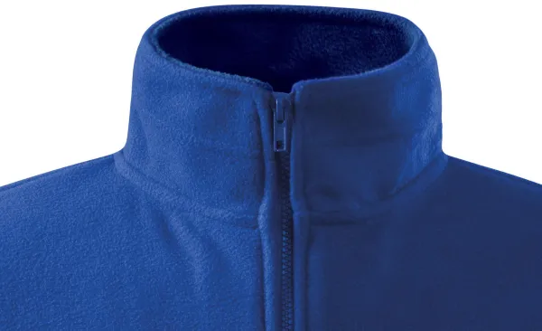 Мъжко яке от полар - Закопчаване с цип до брадичката