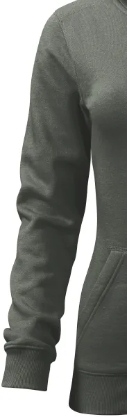 Дамски суичър с качулка - Класически дълги ръкави