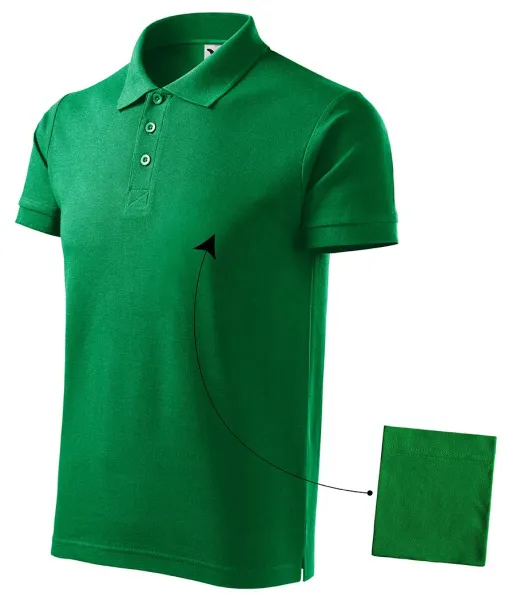 Мъжка елегантна поло риза - Отделно опакована чанта