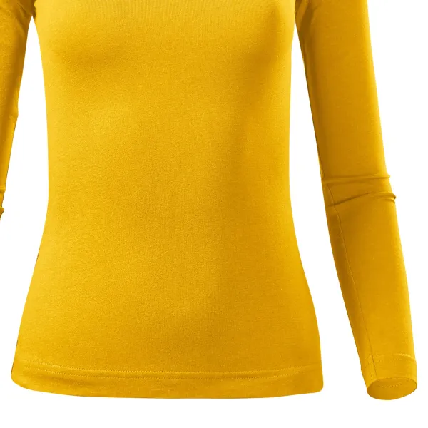 Дамска тениска с дълъг ръкав - Леко вталена кройка