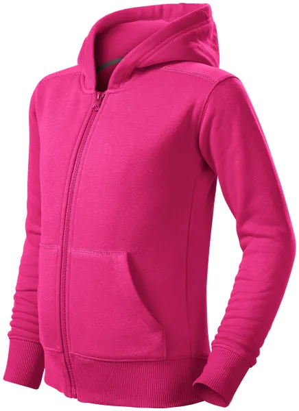 Детски суичър с качулка - Детски суитшърт с цип и качулка