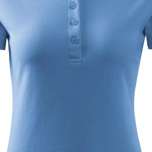 Дамска елегантна поло риза - Леко заострена кройка