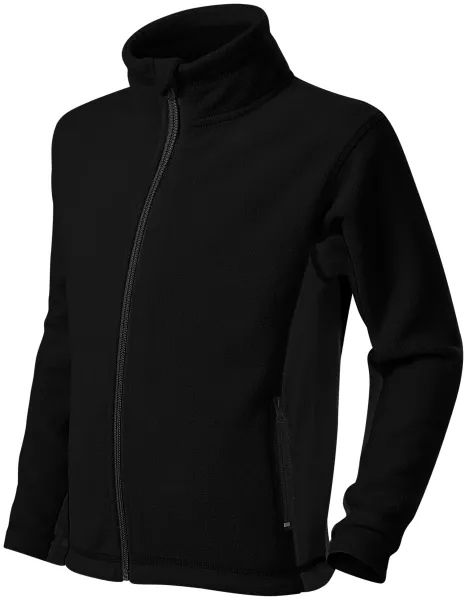 Детско поларено контрастно яке - Детско поларено яке с контрастни елементи