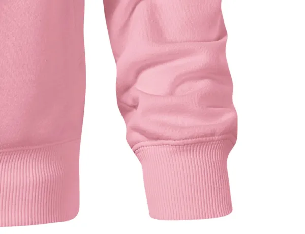 Удобен дамски суичър с качулка - Класически дълги ръкави