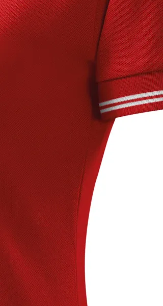 Дамска риза поло контра - Кройка със странични шевове