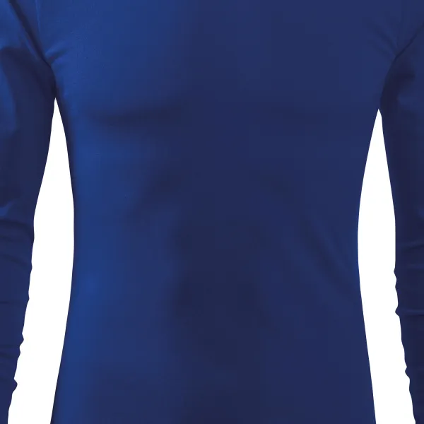 Мъжка тениска с дълъг ръкав - Леко вталена кройка