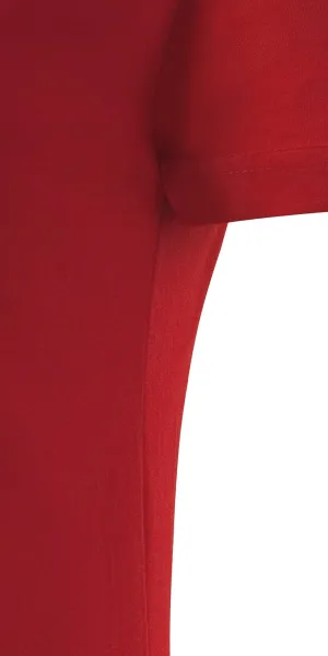 Дамска класическа тениска - Разкроена със странични шевове