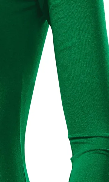 Дамска тениска с дълъг ръкав - Разкроена със странични шевове