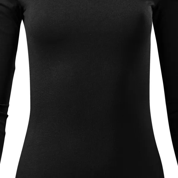 Дамска тениска с дълъг ръкав - Леко вталена кройка