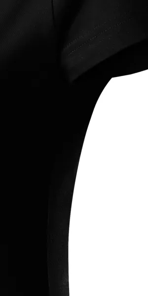 Дамска проста тениска - Разкроена със странични шевове