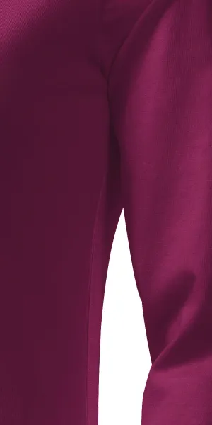 Дамска прилепнала тениска с дълъг ръкав - Разкроена със странични шевове