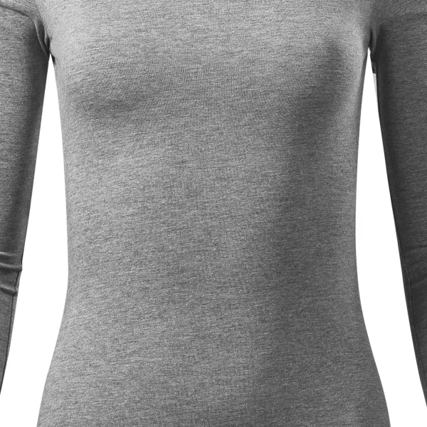 Дамска тениска с дълъг ръкав - Леко вталена кройка