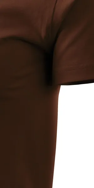 Мъжка семпла тениска - Тениска с тубулна кройка