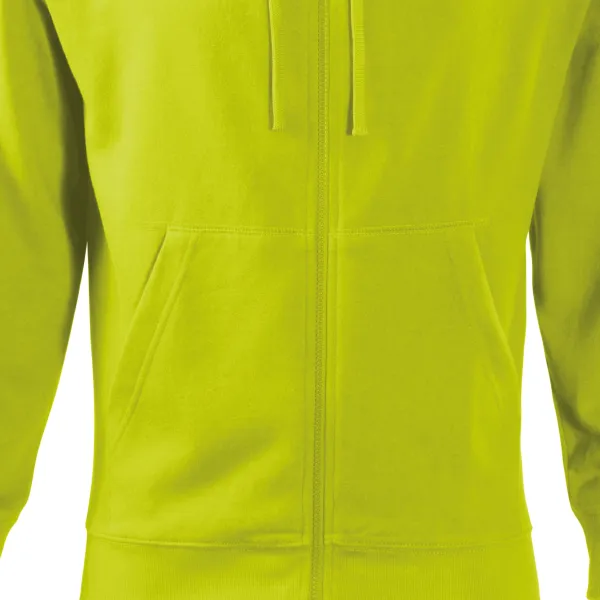 Мъжки суичър с качулка - Свободна кройка със странични шевове