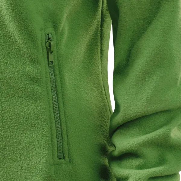 Дамско яке от полар - Практични джобове с цип