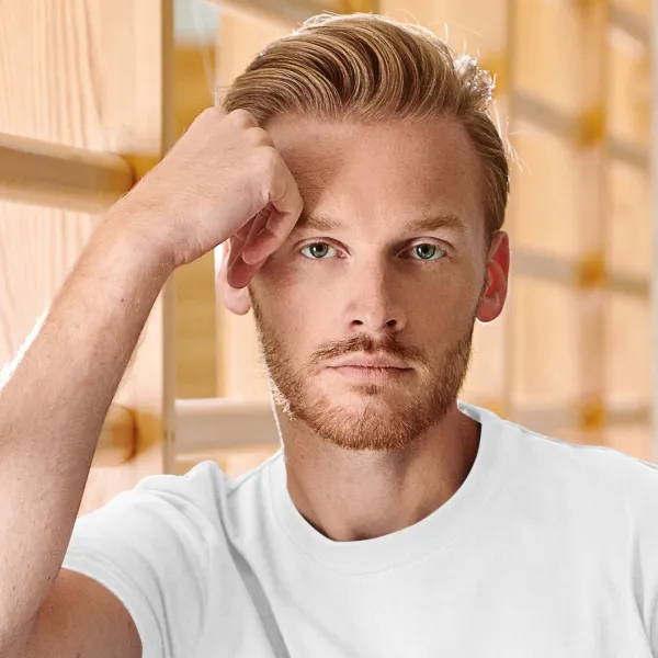 Тежка тениска - Класическо кръгло деколте