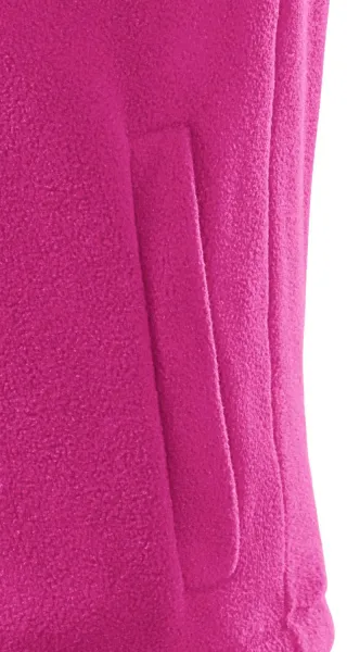 Класическа жилетка от полар - Практични джобове с цип